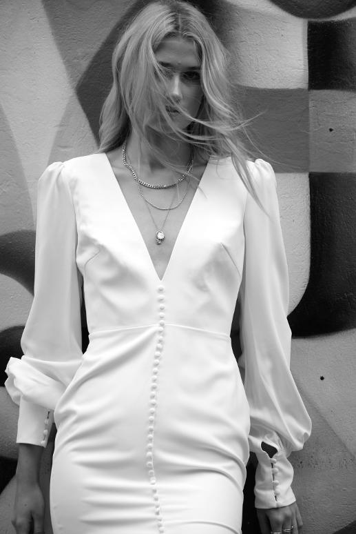 Edwina o gorman Armya gown