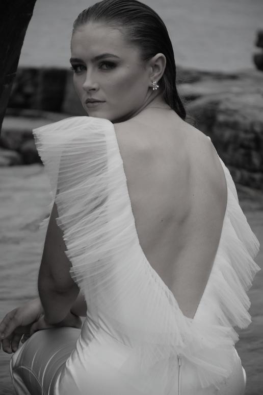 Edwina O' Gorman Elder wedding dress